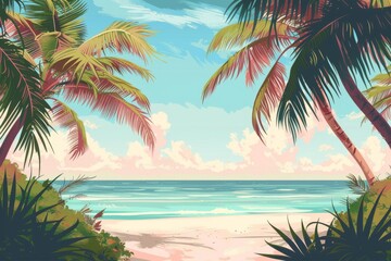 Tropical Beach Paradise