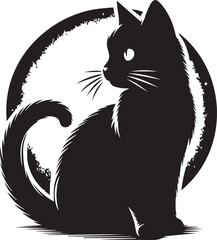 black and white vector