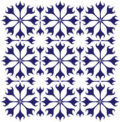 seamless pattern with flowers