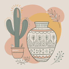 Boho Wall Art Eps File 