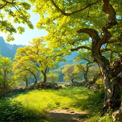 Fototapeta premium pictures of Korea's natural background