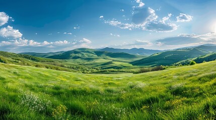 Fototapeta premium Natural forest landscape