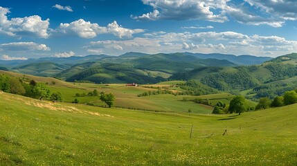 Fototapeta premium Natural forest landscape
