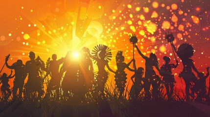 juneteenth background concept. with copy space