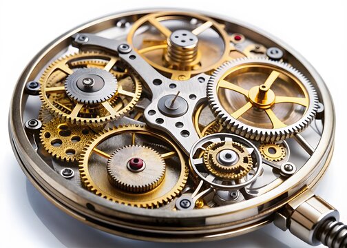 The Intricate Gears Of A Mechanical Watch Movement