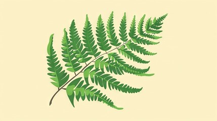   Close-up of a green leaf against white background, with a yellow overlay