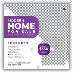home for sale poster design

