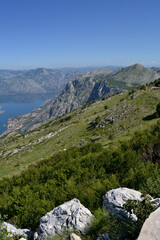 Obraz premium A mountain in Montenegro