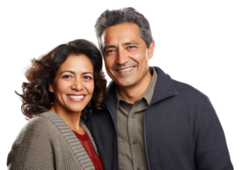 PNG Hispanic couple laughing portrait people. AI generated Image by rawpixel.