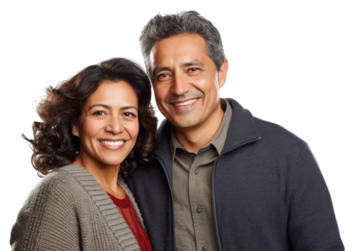 PNG Hispanic couple laughing portrait people. AI generated Image by rawpixel.