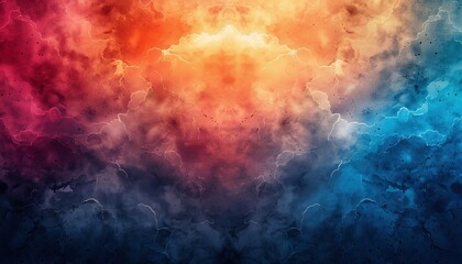 Fototapeta premium abstract colorful background with multicolours clouds 