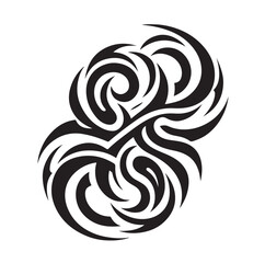 Tribal Tattoo Design vector illustration