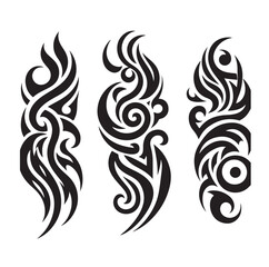 Tribal Tattoo Design vector illustration