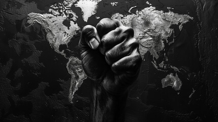 motivational quotes, Andrew Tate thumbnail for motivation, conquer the world, black and white background 