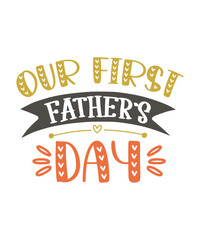 Happy Father's Day Svg  design, Dad Svg Bundle, Funny Dad Shirt Design 2024 Best Dad Ever, Daddy svg, Father, Papa svg, Husband, Bear Family, Father's day SVG Design.