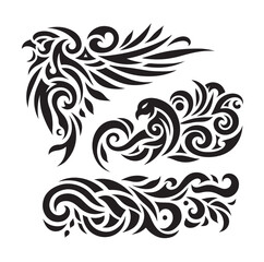 Tribal Tattoo Design vector illustration