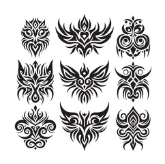 Tribal Tattoo Design vector illustration