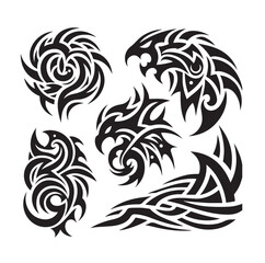 Tribal Tattoo Design vector illustration