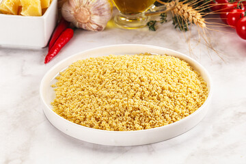 Italian cuisine - dry stelline pasta