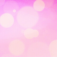 Pink square bokeh background for social media, ad, banner, poster, template and various design works