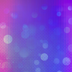 Purple square bokeh background for social media, ad, banner, poster, template and various design works
