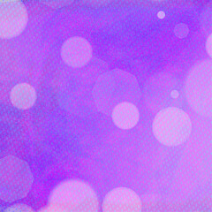 Purple square bokeh background for social media, ad, banner, poster, template and various design works