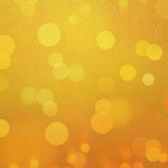 Orange square bokeh background for social media, ad, banner, poster, template and various design works