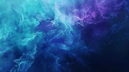 Movement in turquoise to navy gradient