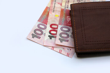 Hong Kong money, Banknotes on white background.