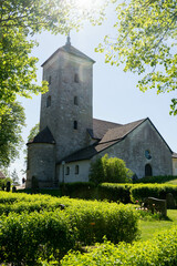 Skånela Church - medieval Lutheran church near Stockholm, Uppsala and Arlanda Airport
