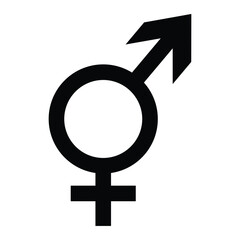 Set of gender icon symbol collection . Vector Illustration.