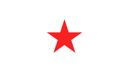 Red Star or favorite flat icon for apps and websites I Red Color Star Icon PNG