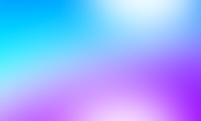 Abstract blurred background image of blue, purple colors gradient used as an illustration. Designing posters or advertisements.