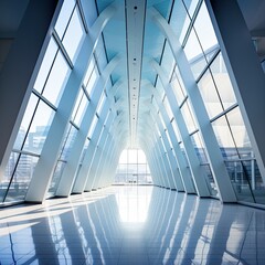 Futuristic Glass Wonderland