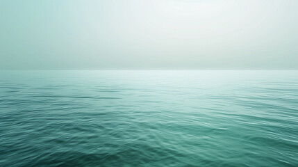 Obraz premium Serene open sea view with horizon, tranquility 
