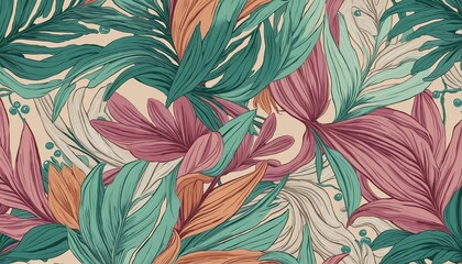 Elegant Flora Print Design