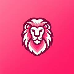 Obraz premium Animal logo, Cute mascot, Vector illustration, Wildlife emblem