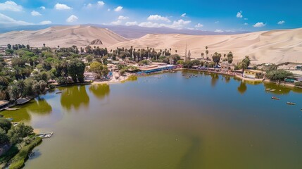 Reflection of trees in lake