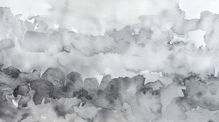 Abstract gray watercolor background texture for text. isolated on a solid gray background. Illustrations
