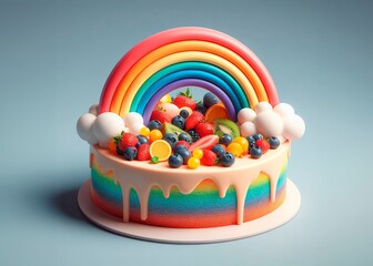 GeneConfectionery artistry, Fantasy food concept, Pastel colors, Playful design elements, Sugar rush theme,rated Image