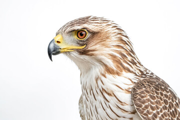 Fototapeta premium Close-up of a majestic hawk with sharp gaze