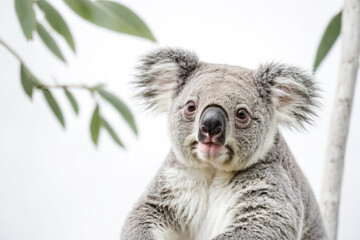 Fototapeta premium Close-up of a Koala's Face