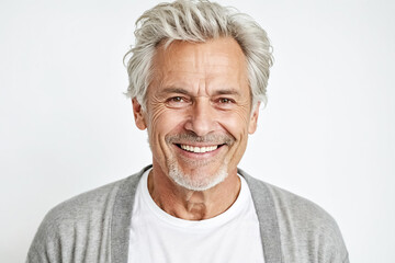Portrait of a smiling senior man
