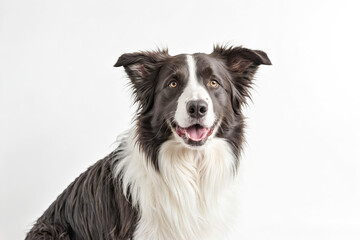 Fototapeta premium Happy Border Collie with a Big Smile