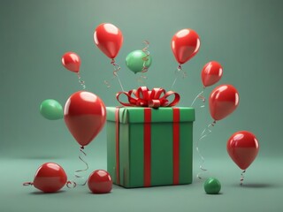 Balloons, Celebration, Gift, Pink, Surprise, Party, Festive, Decoration, Helium balloons, Ribbon