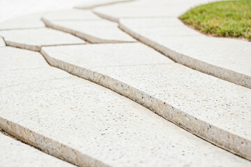 Obraz premium Abstract Concrete Pathway