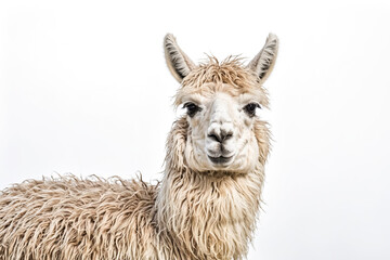 Fototapeta premium Close Up of an Alpaca's Face