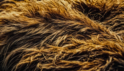 Fototapeta premium Close-Up of Brown Animal Fur