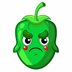 Capsaicin vector illustration, disapproving icon and healthy solder fruit, silhouette, logo, eps file, Capsaicin cartoon character, png On White Background