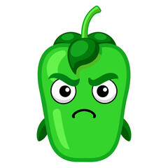 Capsaicin vector illustration, disapproving icon and healthy solder fruit, silhouette, logo, eps file, Capsaicin cartoon character, png On White Background
